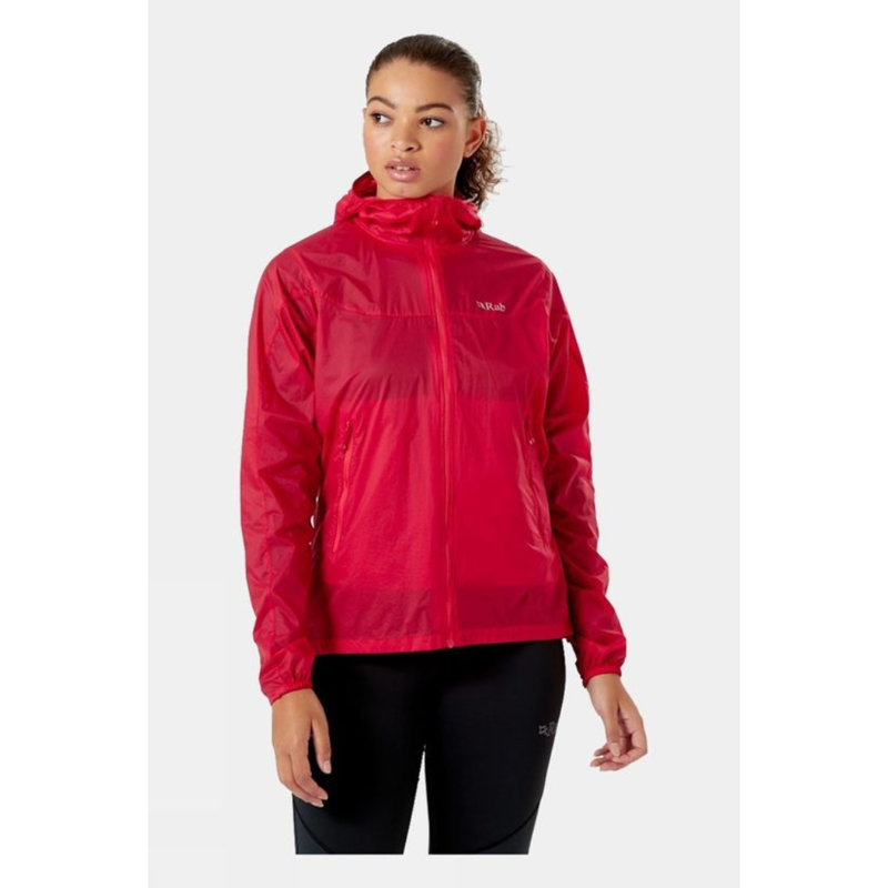 Rab Women's Vital Windshell Hoody 14 Geranium-1